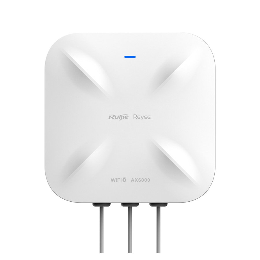 ACCESS POINT DUAL-BAND AX6000 WI-FI6 1 PORTA 2.5GE + 1 PORTA SFP OMNIDIRECIONAL RG-RAP6260(H)