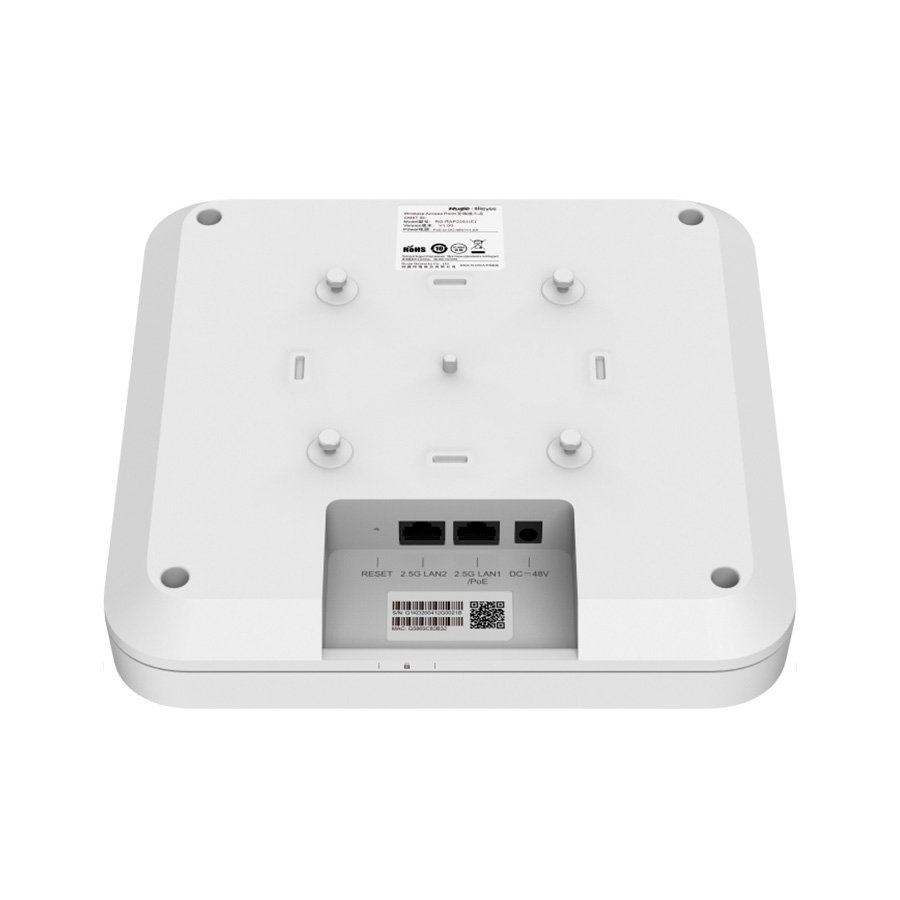 ACCESS POINT DUAL-BAND AX6000 WI-FI6 2 PORTAS 2.5GE RG-RAP2260(H) — imagem 5