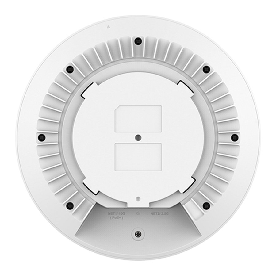 ACCESS POINT TRI-BAND BE21000 WI-FI7 4X4 MU-MIMO 21GBPS 1* 10GE + 1* 2.5GE TETO (GWN7674) — imagem 5