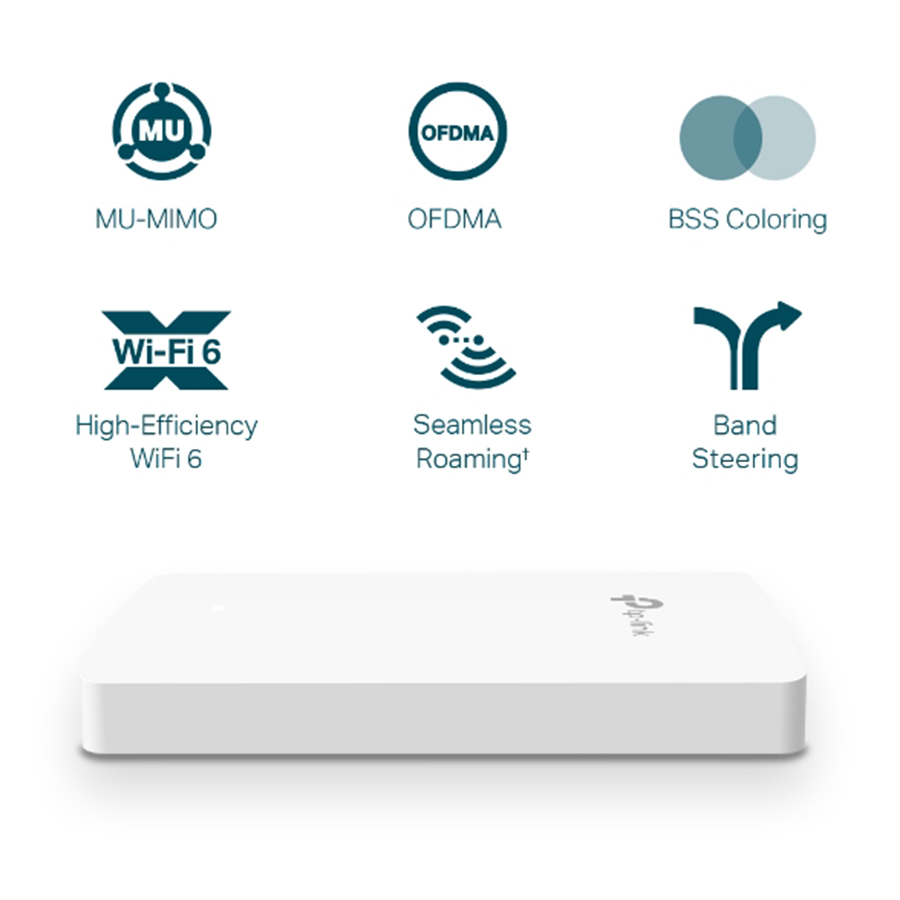 ACCESS POINT WIRELESS DE PAREDE DUAL BAND AX1800 WI-FI6 GIGABIT (EAP615-WALL) — imagem 4