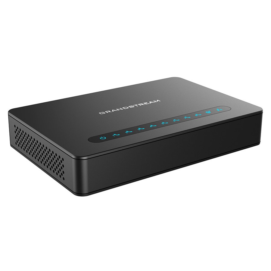 ADAPTADOR AVANÇADO GATEWAY COM 8 PORTAS FXS E ROTEADOR NAT GIGABIT (HT818 V2)