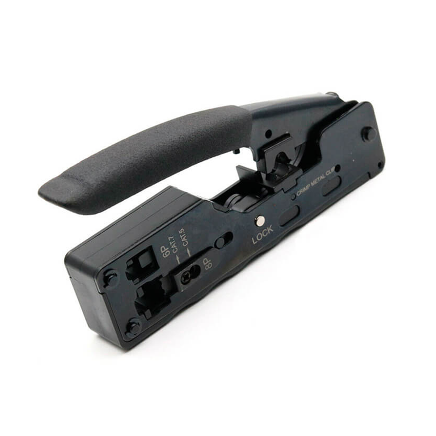 ALICATE DE CRIMPAGEM PROFISSIONAL RJ45 CAT5e / CAT6 / CAT6A / CAT7 — imagem 2