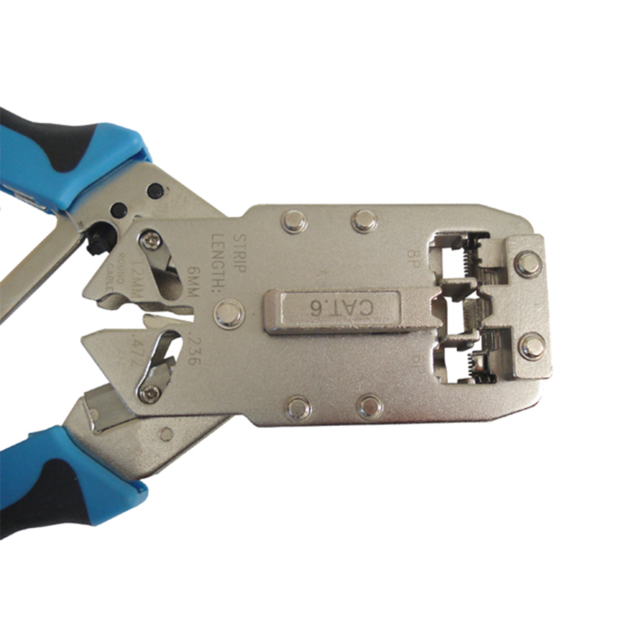 ALICATE DE CRIMPAGEM RJ45 CAT6 BLINDADO (JL-2009R) — imagem 2