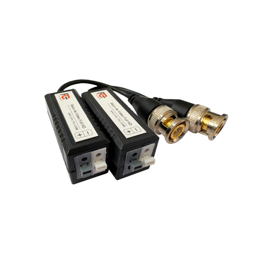 BALUN DE VIDEO FHD DE ENGATE RÁPIDO – AHD-CVI-TVI-CVBS — imagem 3