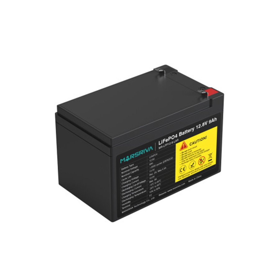 BATERIA DE LÍTIO LIFEPO4 12V/9AH 2000 CICLOS (MR-LFP12-9-LAR) — imagem 4