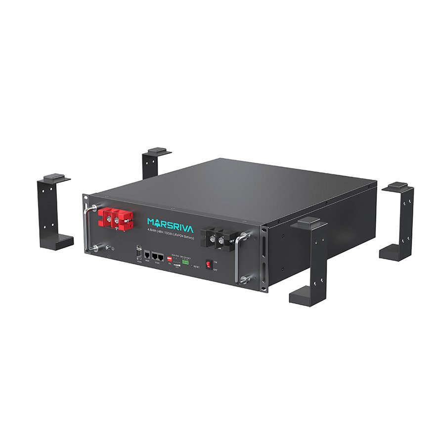 BATERIA ESTACIONÁRIA DE LÍTIO LIFEPO4 P/ RACK 48V 100AH 3U (MR-LFP48-100-LRC) — imagem 3