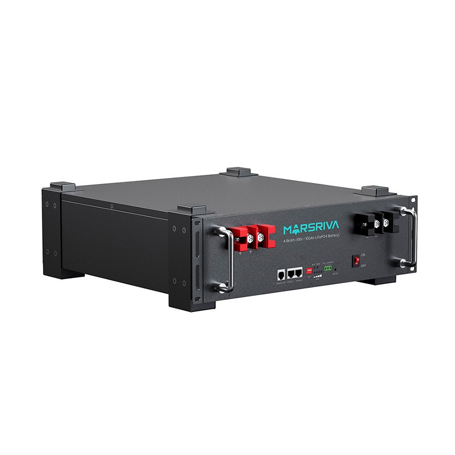 BATERIA ESTACIONÁRIA DE LÍTIO LIFEPO4 P/ RACK 48V 100AH 3U (MR-LFP48-100-LRC) — imagem 4
