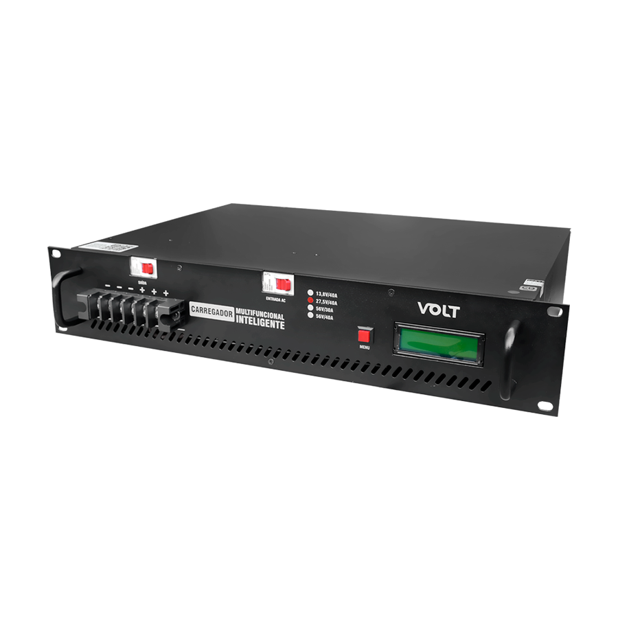 CARREGADOR MULTIFUNCIONAL INTELIGENTE 56V – 40A (RACK 2U)