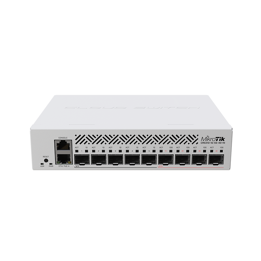 CLOUD ROUTER SWITCH CRS310-1G-5S-4S+IN
