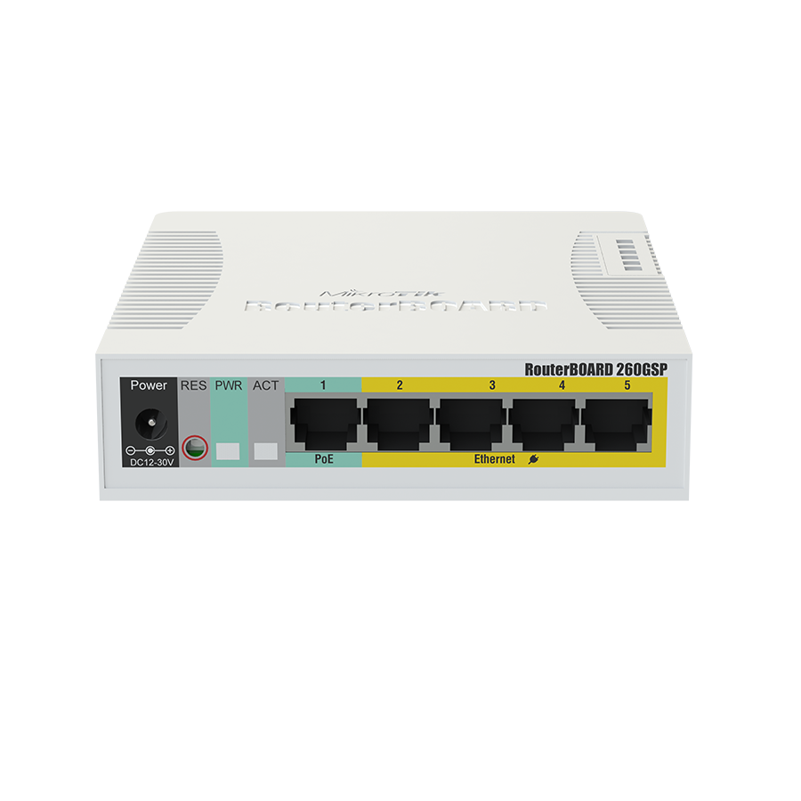 CLOUD SMART SWITCH RB260GSP CSS106-1G-4P-1S