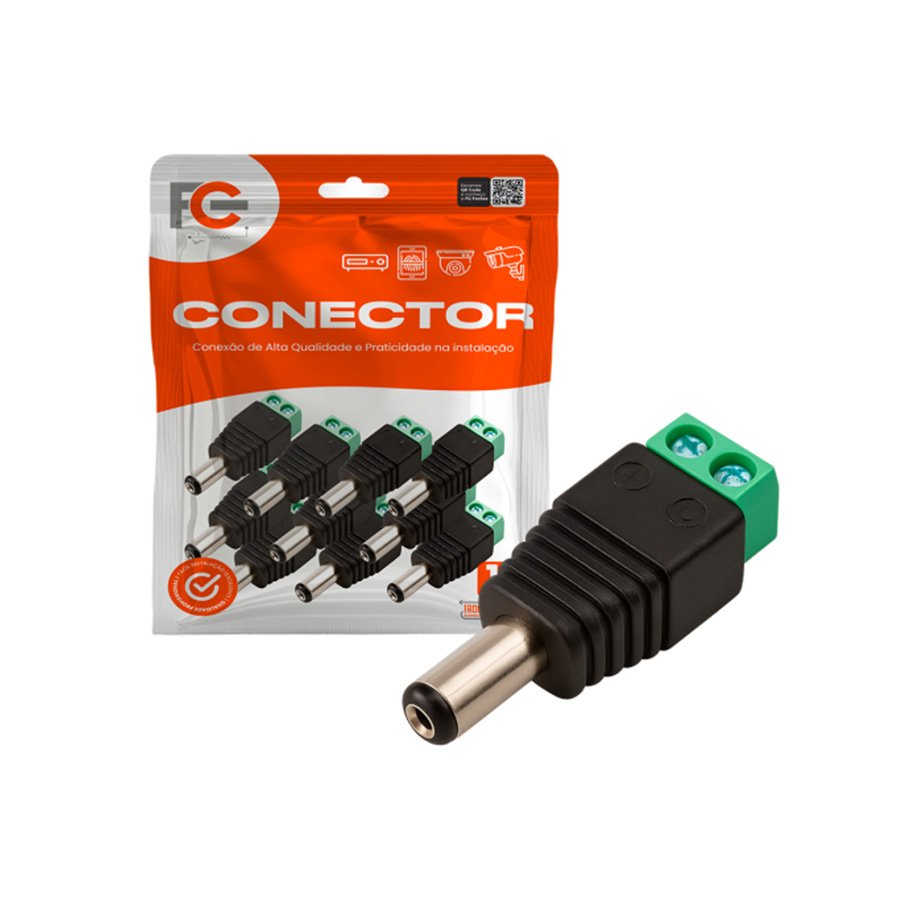 CONECTOR P4 MACHO BORNE — imagem 3