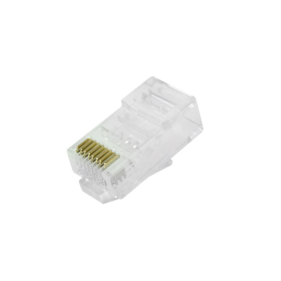 CONECTOR RJ45 CAT6 MACHO DE PASSAGEM EZ CRIMP