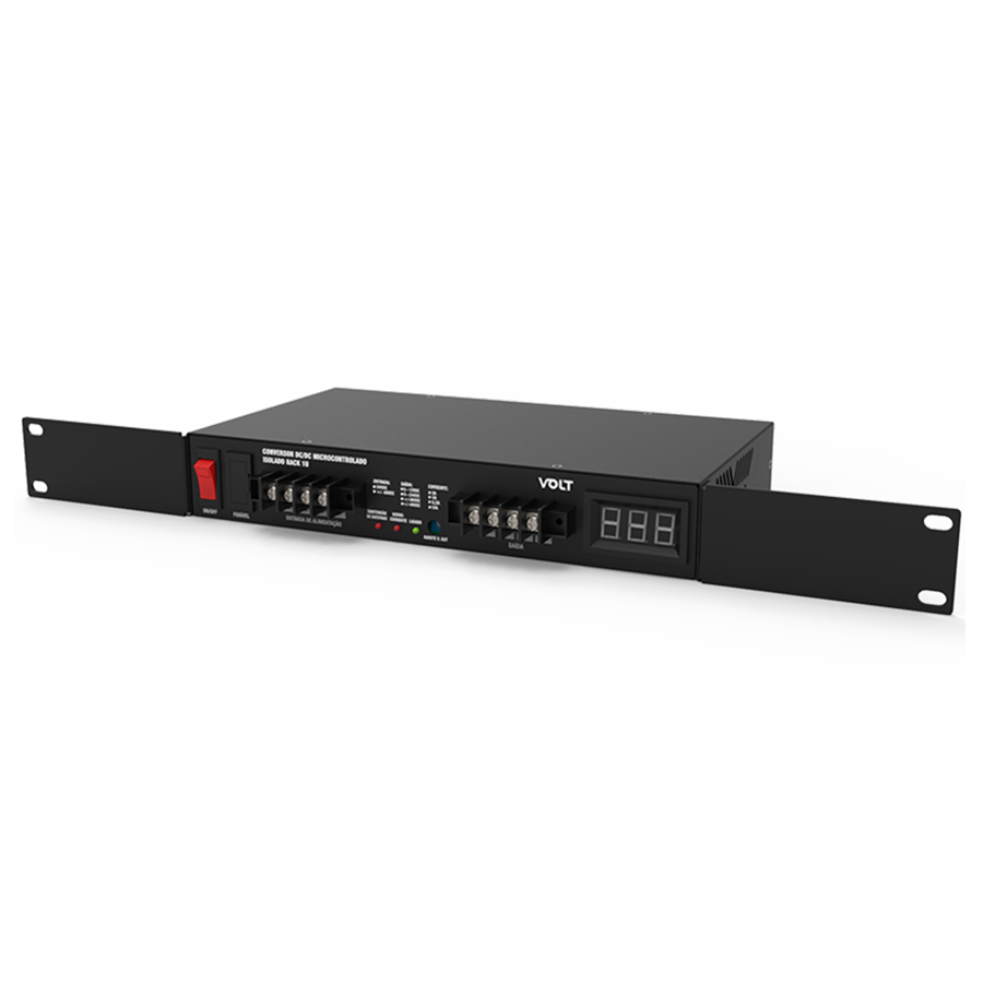 CONVERSOR DE TENSÃO DC/DC MICROCONTROLADO ISOLADO (+/-)48V / AJUSTÁVEL 5-24V / 5A — imagem 3