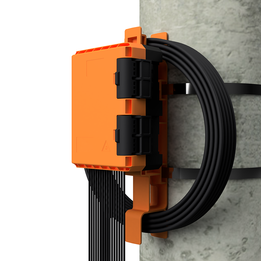 CTO MINI CAIXA TERMINAÇÃO ÓPTICA 16 PORTAS (FC-MINI-CTO16P) — imagem 2