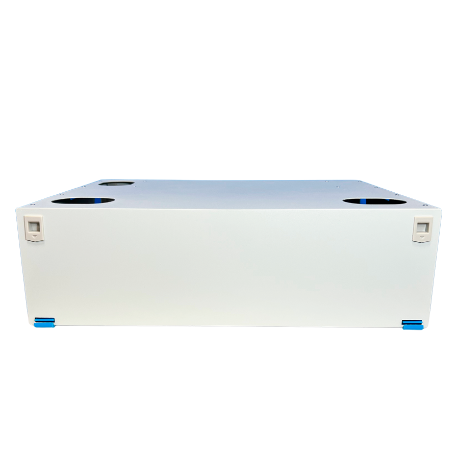 DIO CONECTORIZADO 48F SC/UPC – BRANCO C/ BANDEJA REMOVÍVEL (ODF-R48-SC) — imagem 2