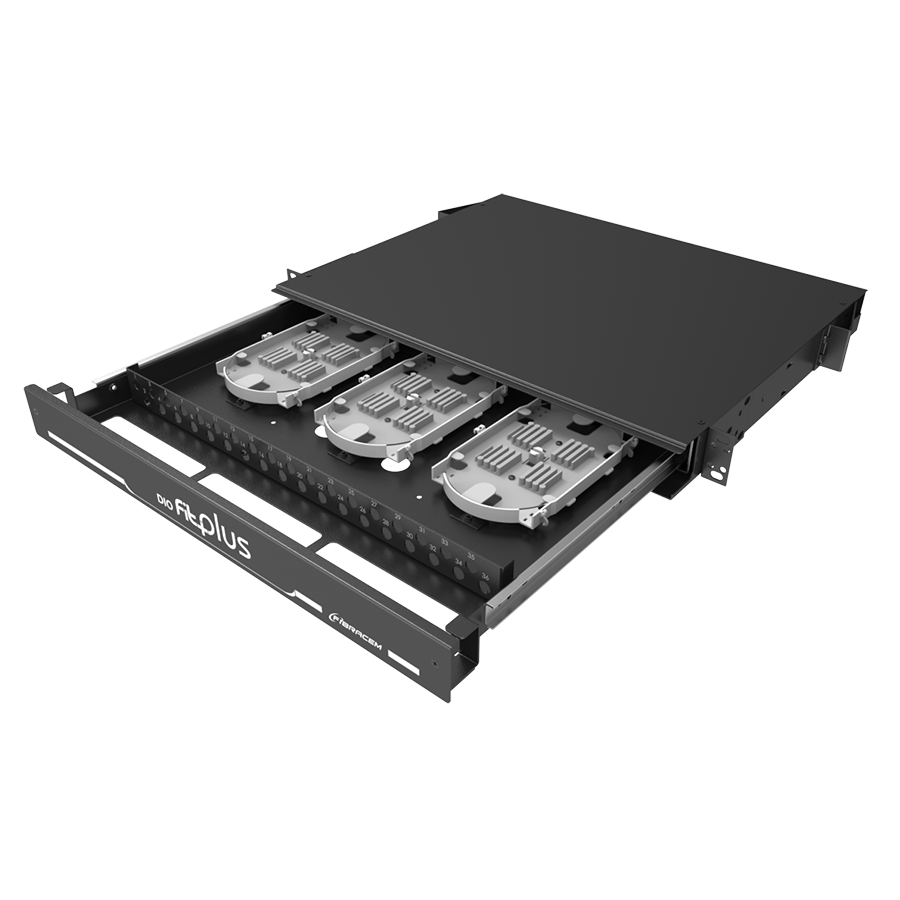 DIO CONECTORIZADO FIT PLUS 19″ 1U 36F SM — imagem 4