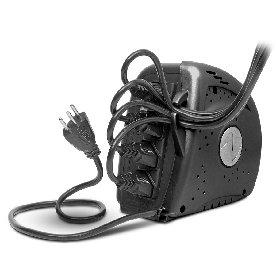 ESTABILIZADOR DE TENSÃO SIDE WAY SDW 300QN TI 60HZ ENTR. 115-127