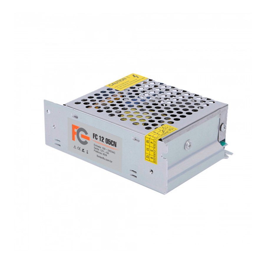 FONTE CHAVEADA COLMEIA 12V 5A 60W — imagem 5