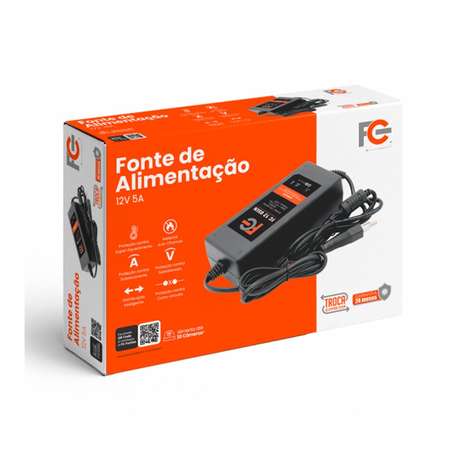 FONTE ELETRÔNICA 12V 05A – TIPO NOTEBOOK — imagem 3