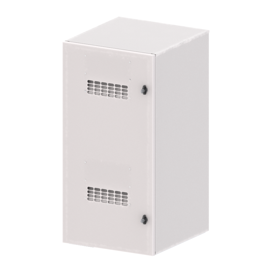 GABINETE OUTDOOR FIT C/ AR COND 1000W + MANTA TÉRMICA + CHAPÉU + SUPORTE DE PISO 24UX1000MM — imagem 5