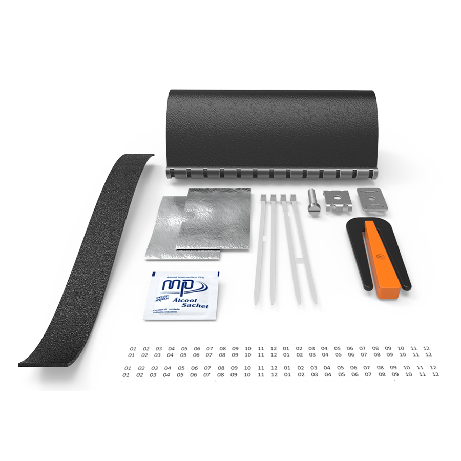 KIT DERIVAÇÃO ZIPADA PARA CEO SVT (MANTA)