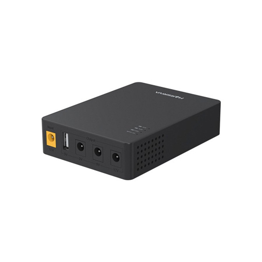 MINI NO-BREAK UPS ENTRADA 12V / SAÍDA (MAX 18W) DC 12V / 9V / 5V + USB 8400MAH (ET3)