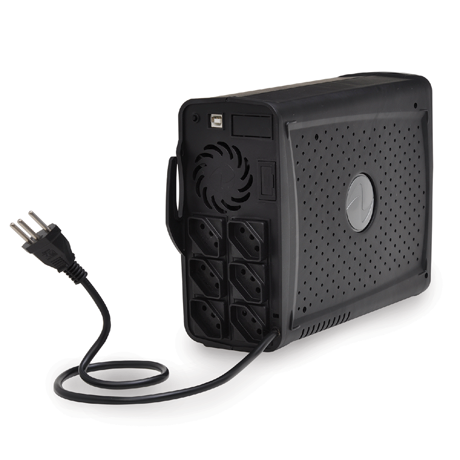 NOBREAK SAVE 600 STD-TI HOME BLACK 60HZ ENTRADA 115-127-220V SAÍDA 115V — imagem 2