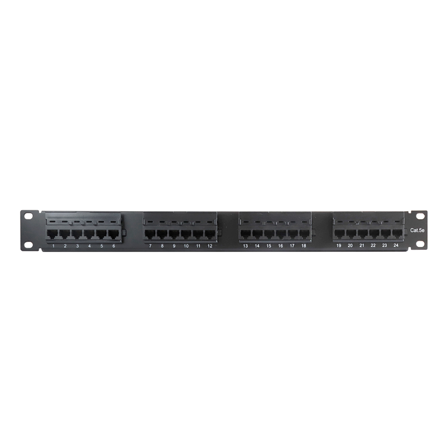 PATCH PANEL 24 PORTAS CAT5E
