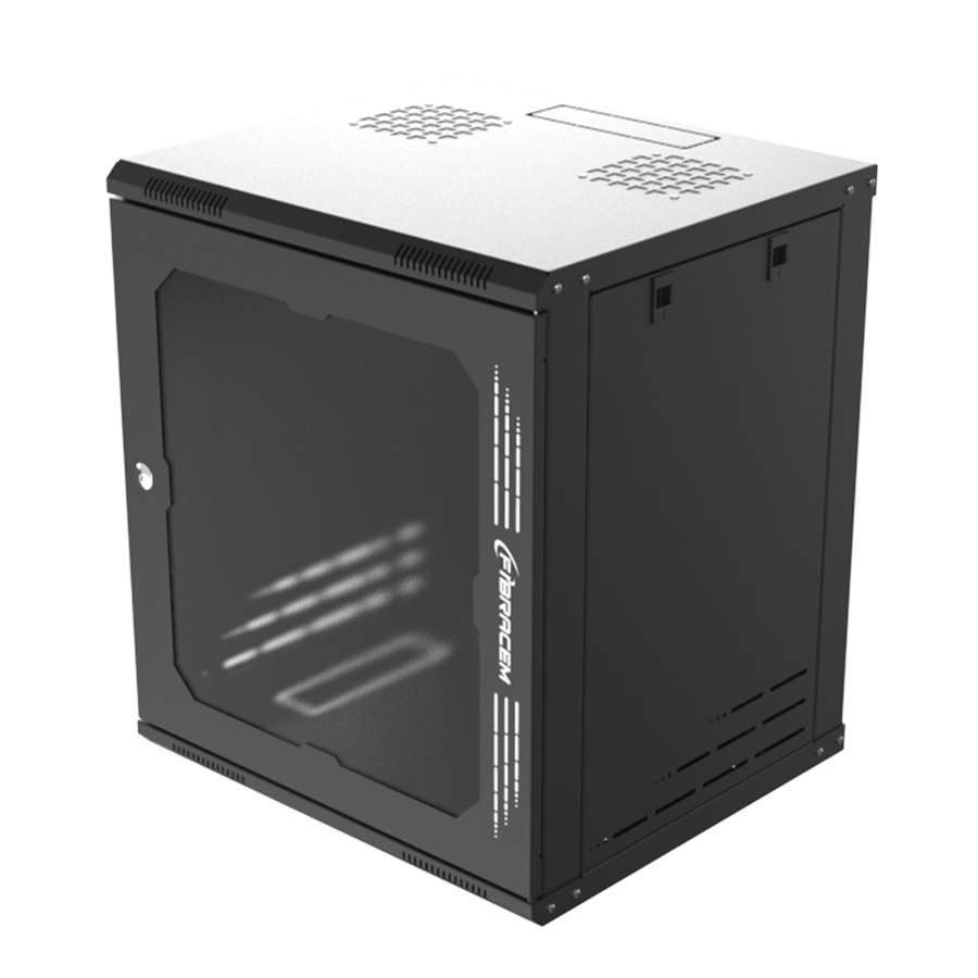 RACK PAREDE DESMONTÁVEL EVOLUTION PORTA DE ACRILICO 12U P470 — imagem 3