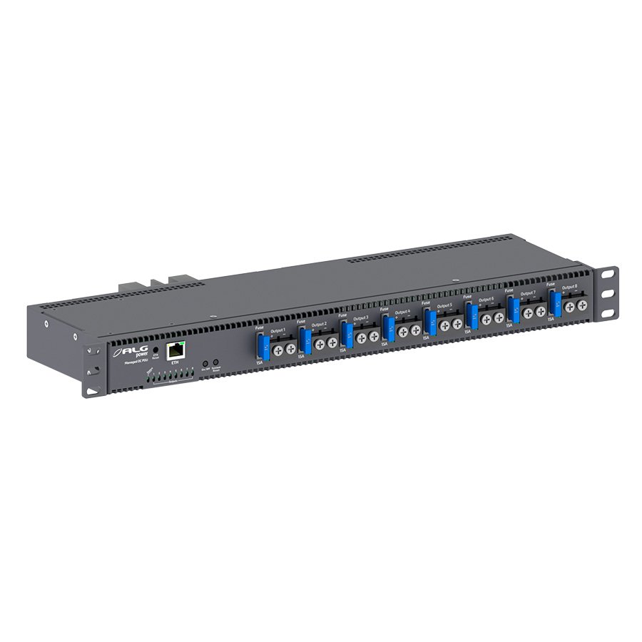 RÉGUA PDU UNIDADE DE DISTRIBUIÇÃO DE ENERGIA DC GERENCIÁVEL (PDU-DC-08-80-SNMP)