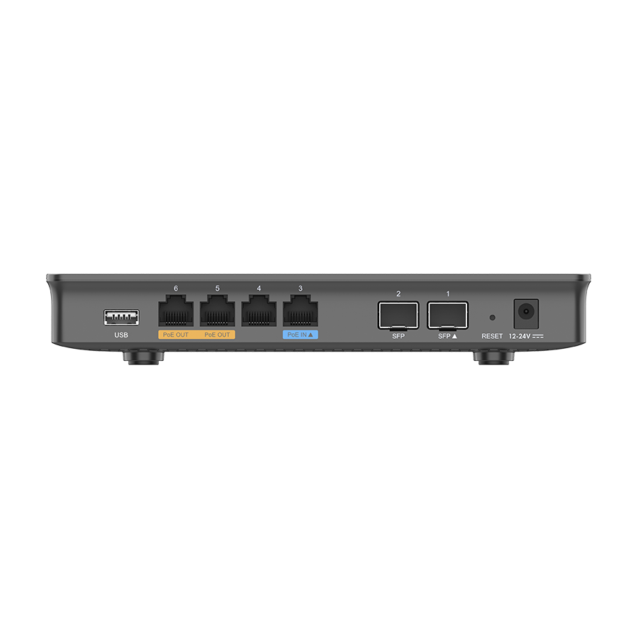 ROTEADOR MULTI WAN VPN 4 PORTAS GIGABIT + 2 PORTAS SFP (GWN7002)