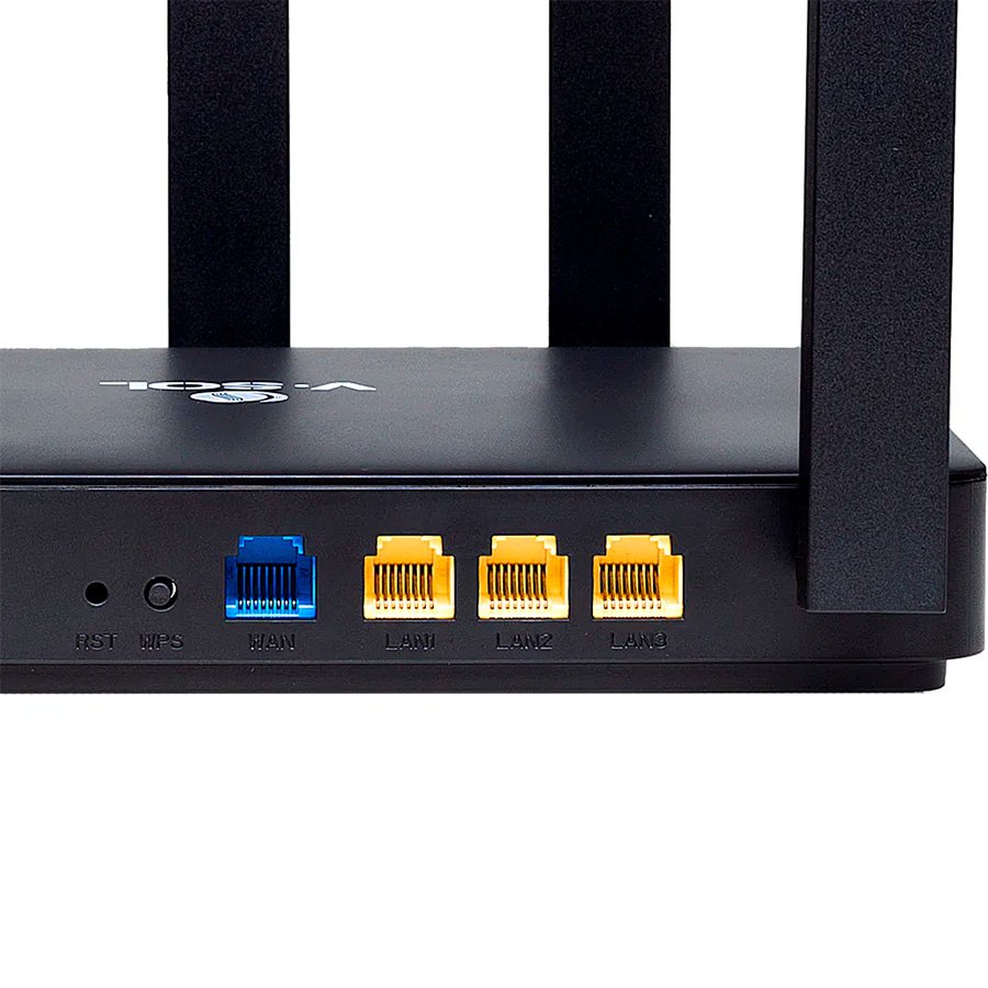 ROTEADOR WIRELESS DUAL-BAND AX3000 WI-FI6 4 PORTAS EASYMESH (HG5033-AX30-4G) — imagem 3