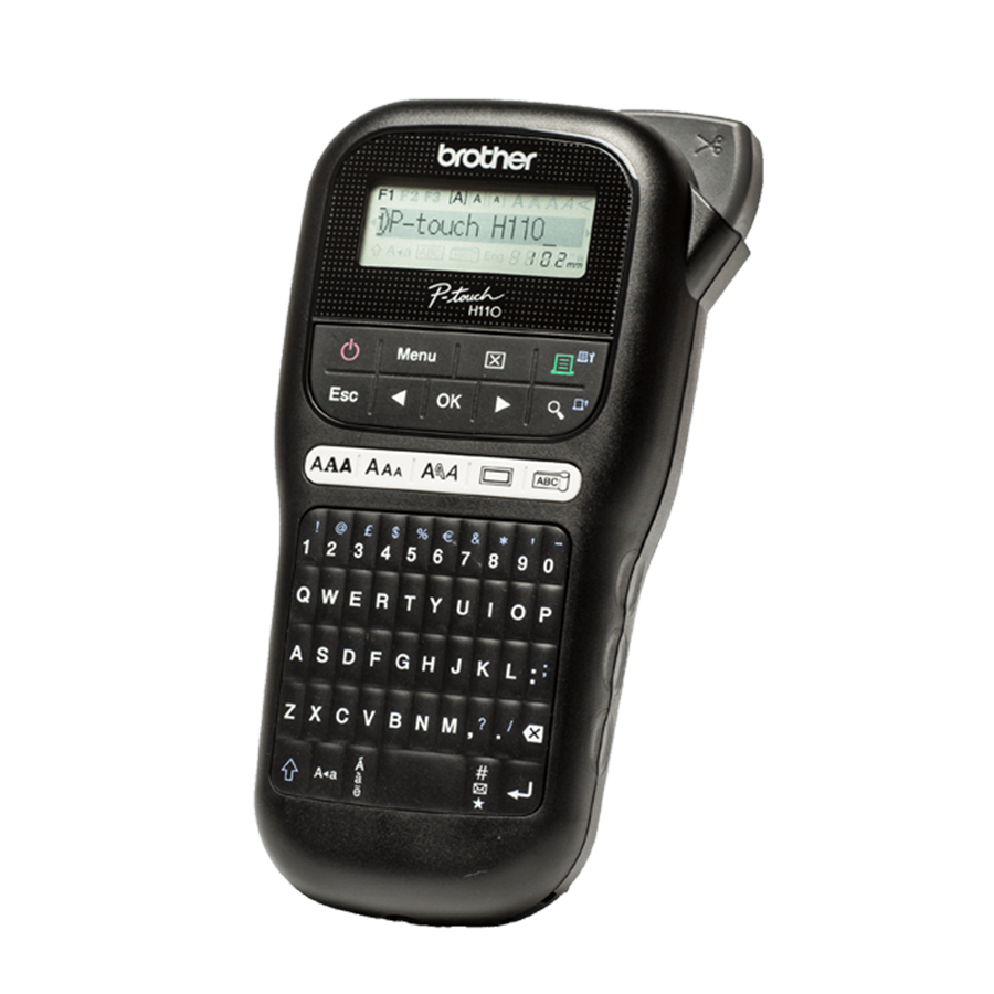 ROTULADOR PORTÁTIL PT-H110BK