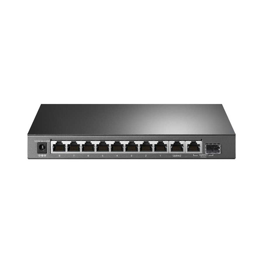SWITCH 10 PORTAS GIGABIT C/ 8 PORTAS POE+ (TL-SG1210MP) — imagem 3