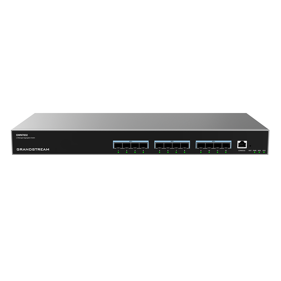 SWITCH 12 SFP+10G GERENCIÁVEL LAYER 3 (GWN7832) — imagem 4