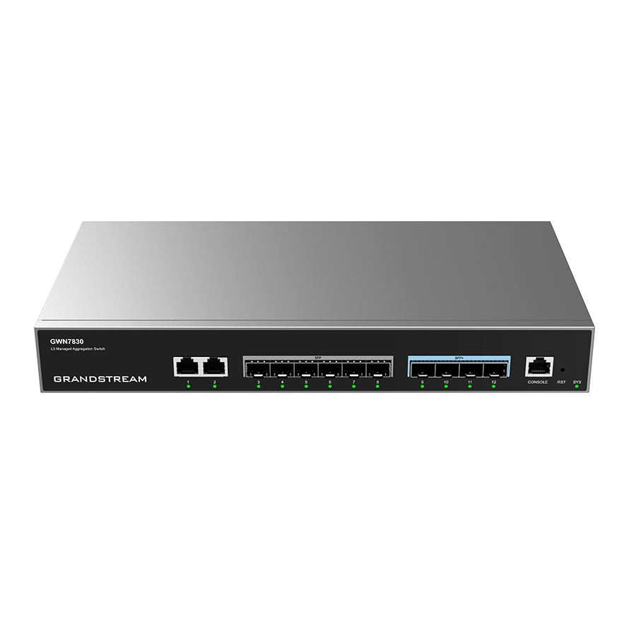 SWITCH 2 PORTAS GIGABIT + 6 SFP + 4 SFP+10G GERENCIÁVEL LAYER 3 (GWN7830) — imagem 4