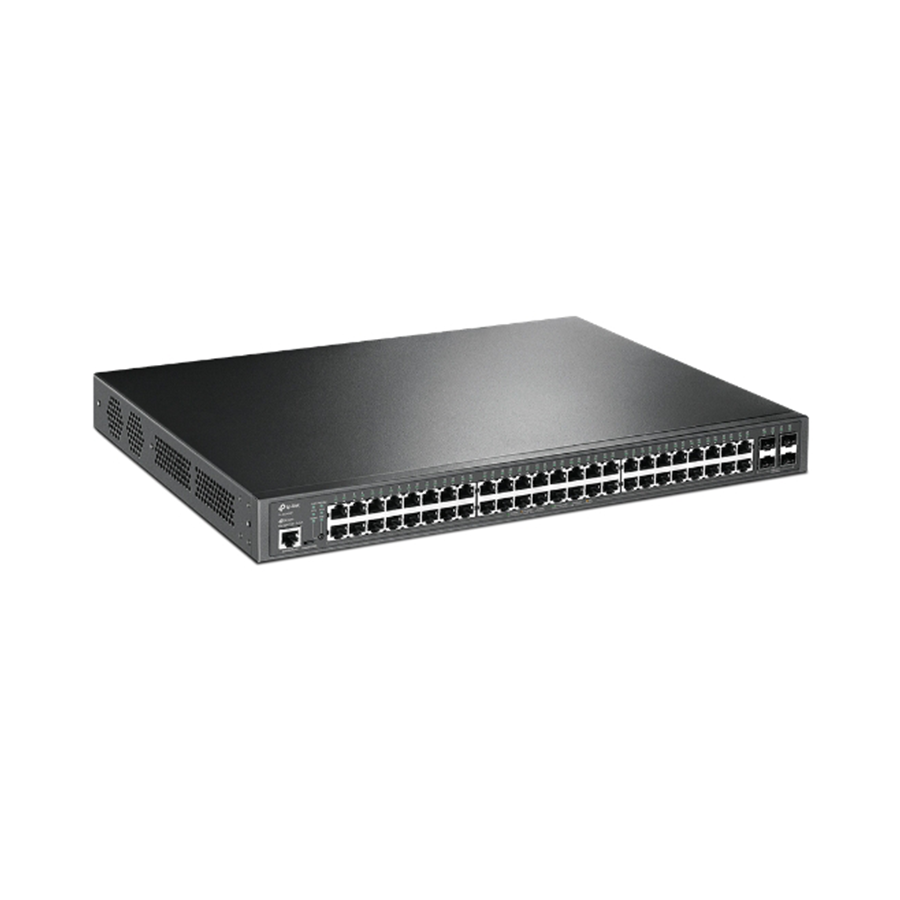 SWITCH 48 PORTAS GIGABIT GERENCIÁVEL JETSTREAM L2+ POE+ E 4 SFP (TL-SG3452P) — imagem 3