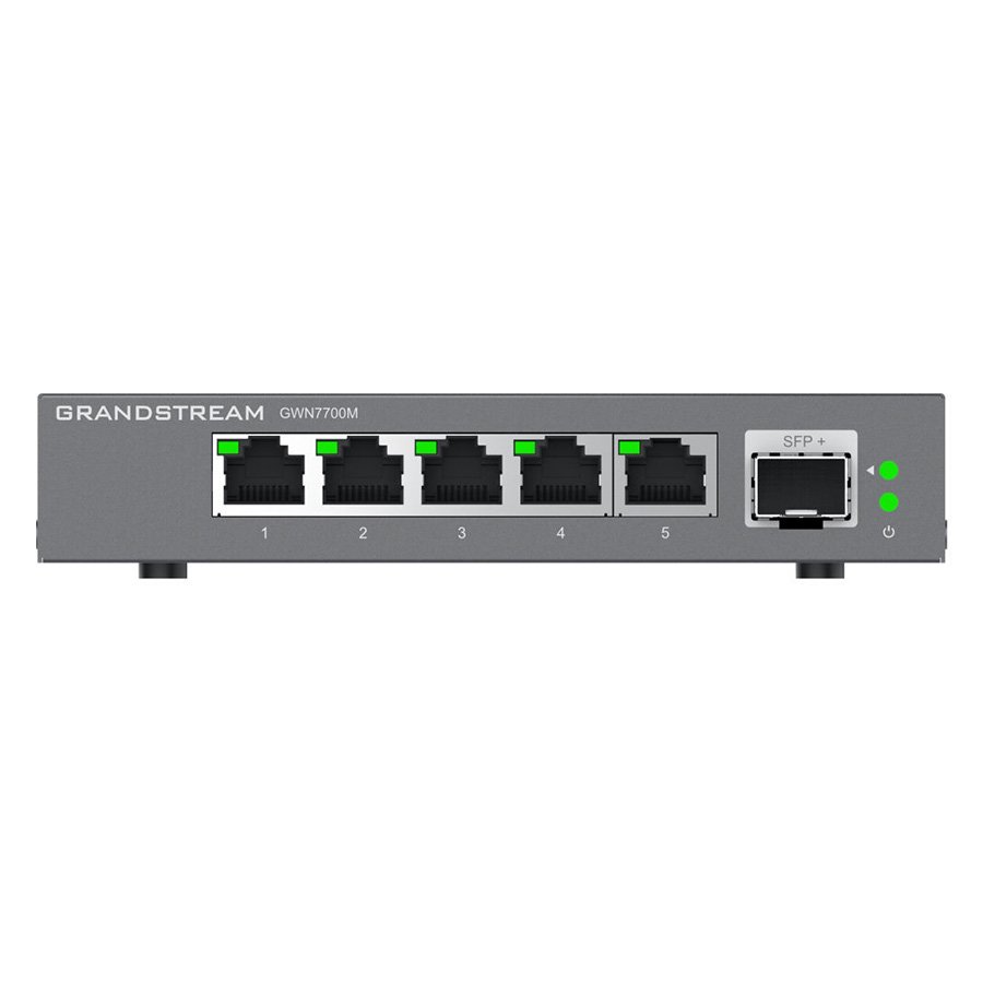 SWITCH 5 PORTAS GIGABIT 2.5GE + 1 SFP+10G (GWN7700M) — imagem 3