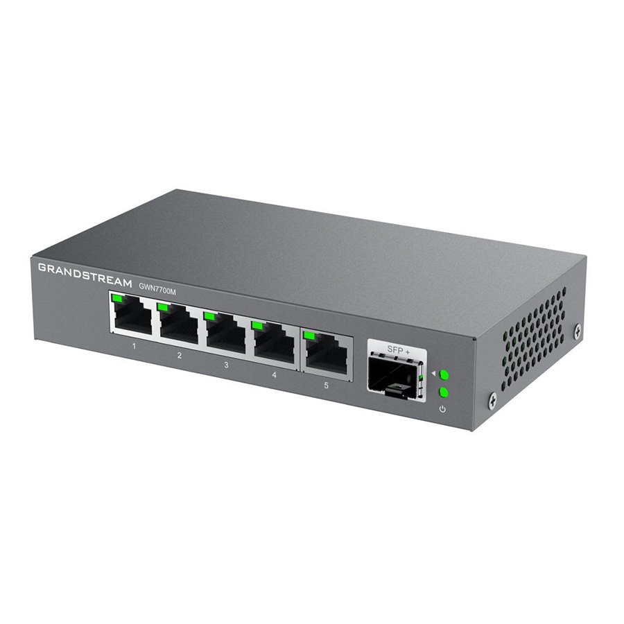 SWITCH 5 PORTAS GIGABIT 2.5GE + 1 SFP+10G (GWN7700M) — imagem 4