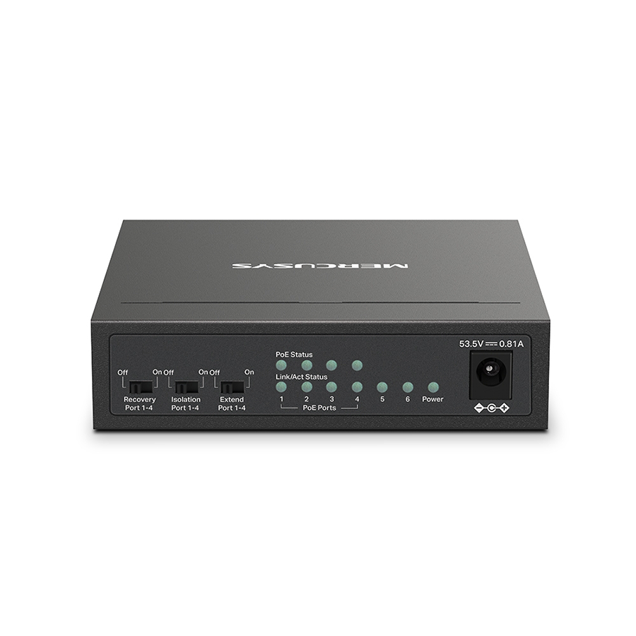 SWITCH 6 PORTAS FAST C/ 4 PORTAS POE (MS106LP) — imagem 10