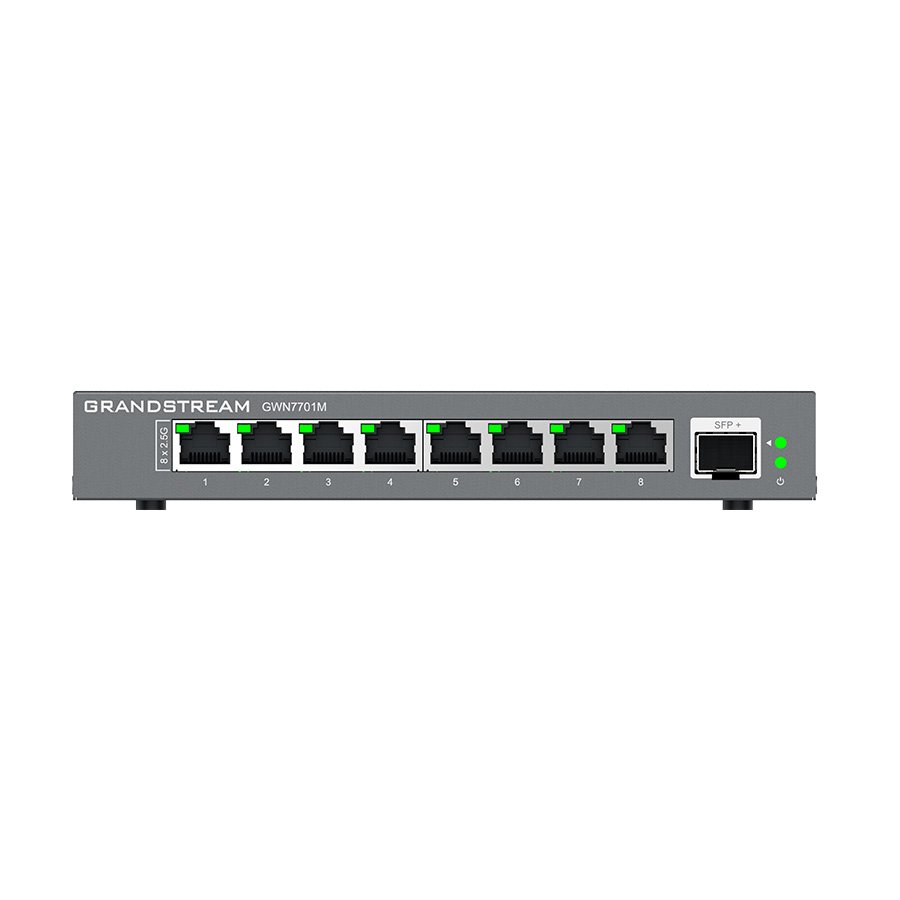 SWITCH 8 PORTAS 2.5GE + 1 PORTA SFP+10G (GWN7701M) — imagem 8