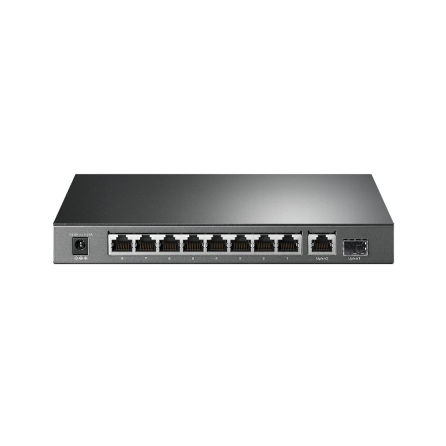 SWITCH DE MESA GIGABIT 10 PORTAS COM 8 PORTAS PoE+ (TL-SG1210P)