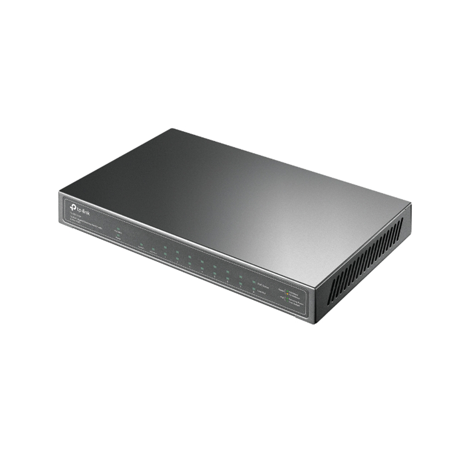 SWITCH DE MESA GIGABIT 10 PORTAS COM 8 PORTAS PoE+ (TL-SG1210P) — imagem 3