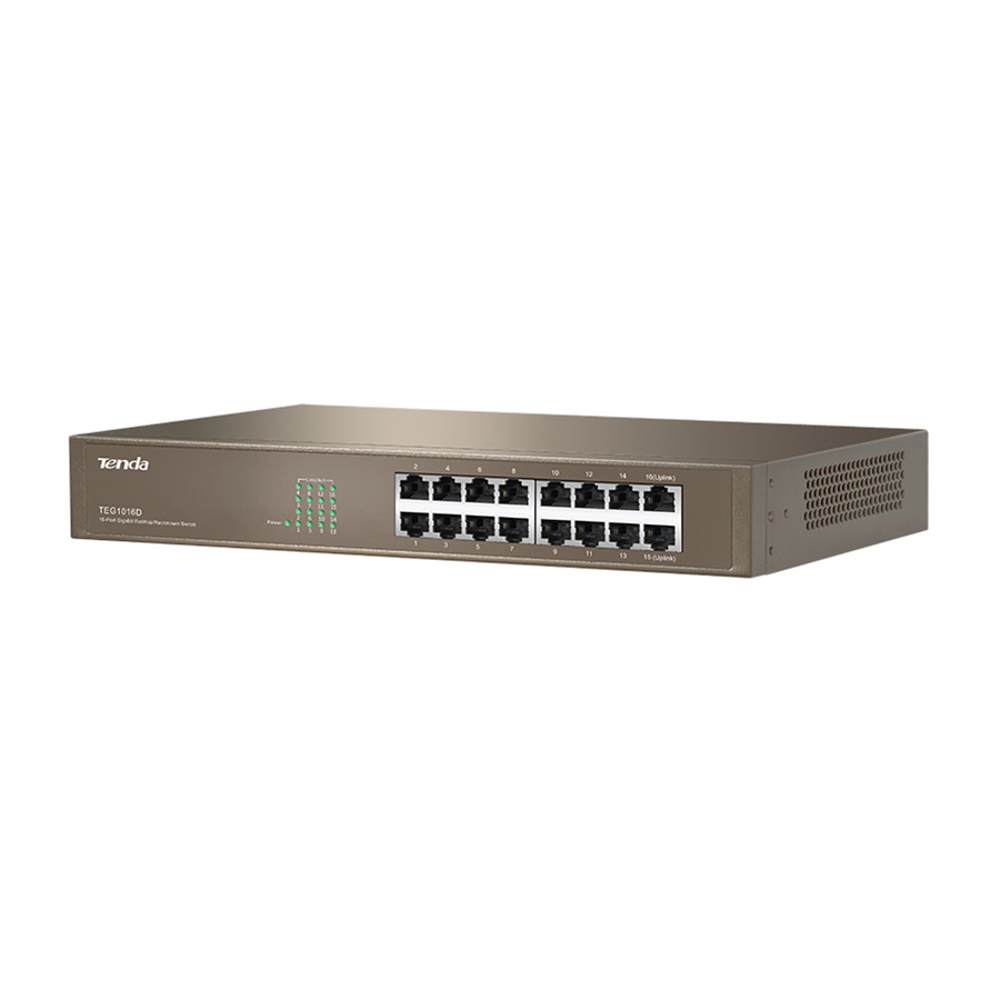 SWITCH GIGABIT 16 PORTAS (TEG1016D) — imagem 3