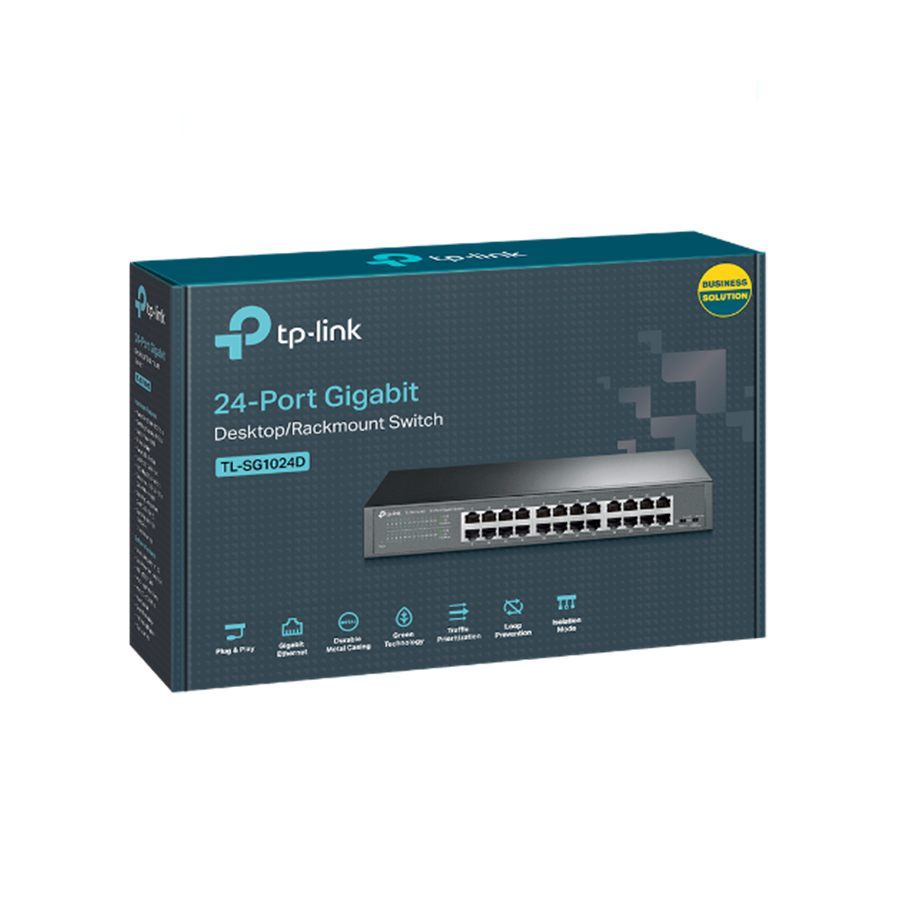 SWITCH GIGABIT 24 PORTAS (TL-SG1024D)