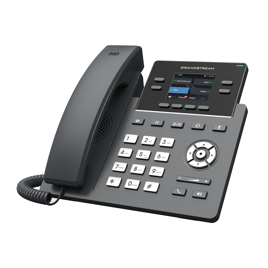 TELEFONE IP 2 CONTAS SIP (GRP2612G)
