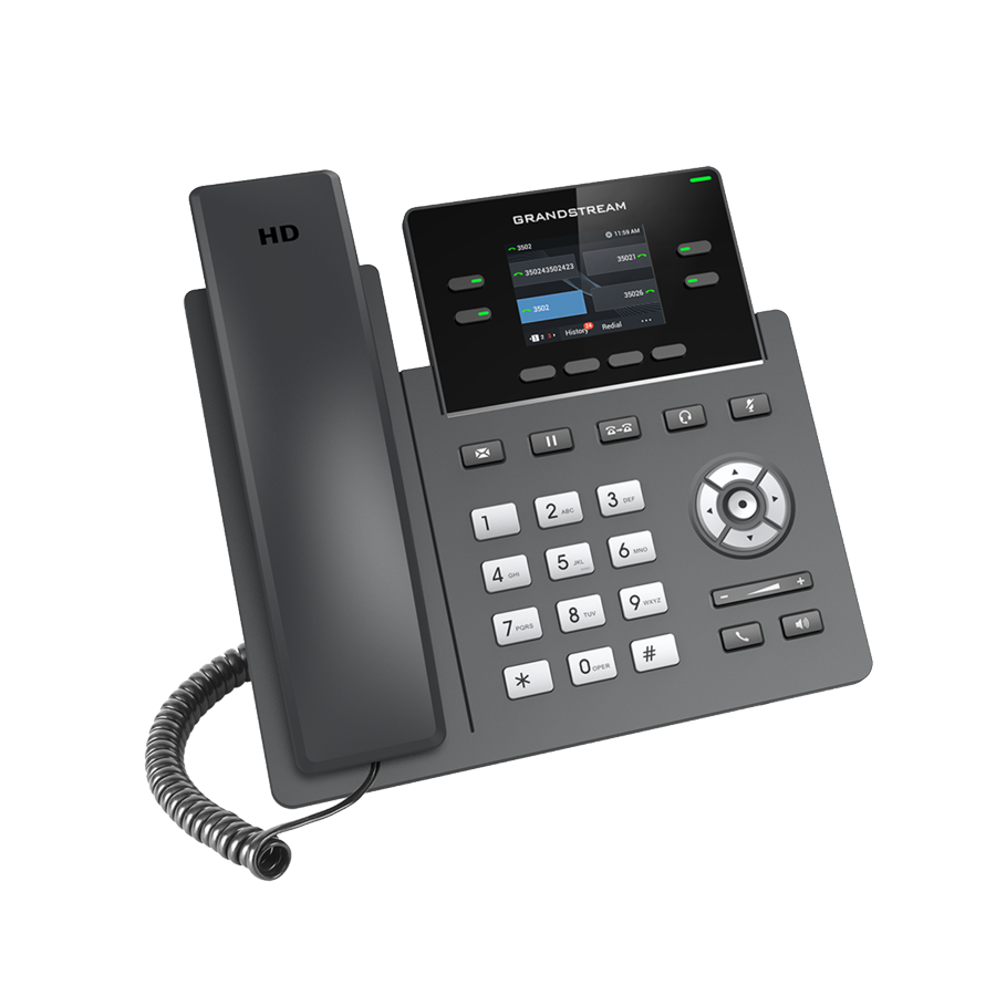 TELEFONE IP 2 CONTAS SIP (GRP2612G) — imagem 3