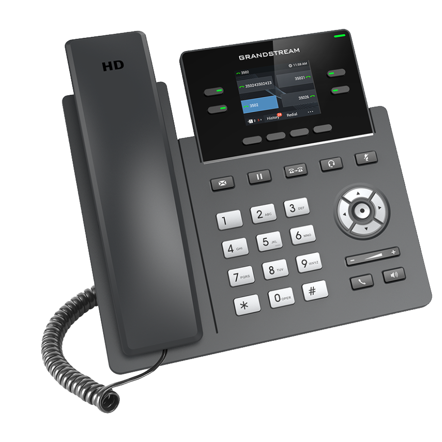 TELEFONE IP 2 CONTAS SIP (GRP2612W)