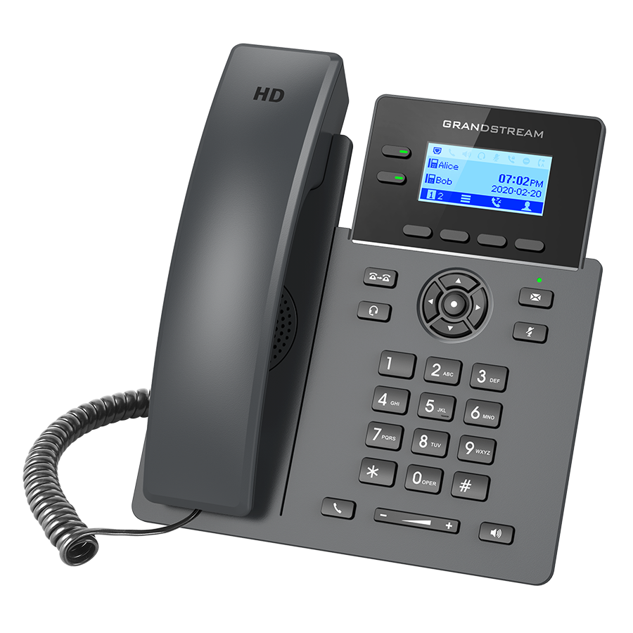 TELEFONE IP COM 2 LINHAS E 4 CONTAS SIP POE SEM FONTE (GRP2602P) — imagem 4