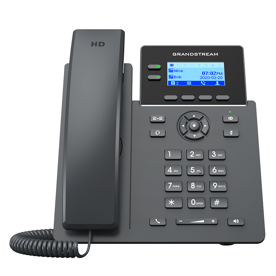 TELEFONE IP COM 2 LINHAS E 4 CONTAS SIP POE SEM FONTE (GRP2602P) — imagem 5